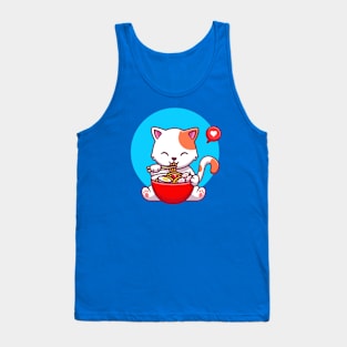 Kitties Love Ramen Tank Top